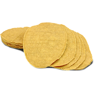 Tortillas maïs 14x22cm Flautas 20p