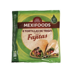 Tortillas blé 20cm ambiant/8p